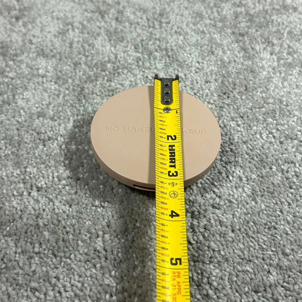 No Makeup Makeup Face Powder Light Natural Finish‎ Compact Mirror 0.2oz